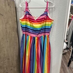 Hell Bunny Rainbow Dress